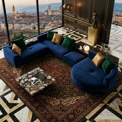 Azure Imperial Modular Sectional