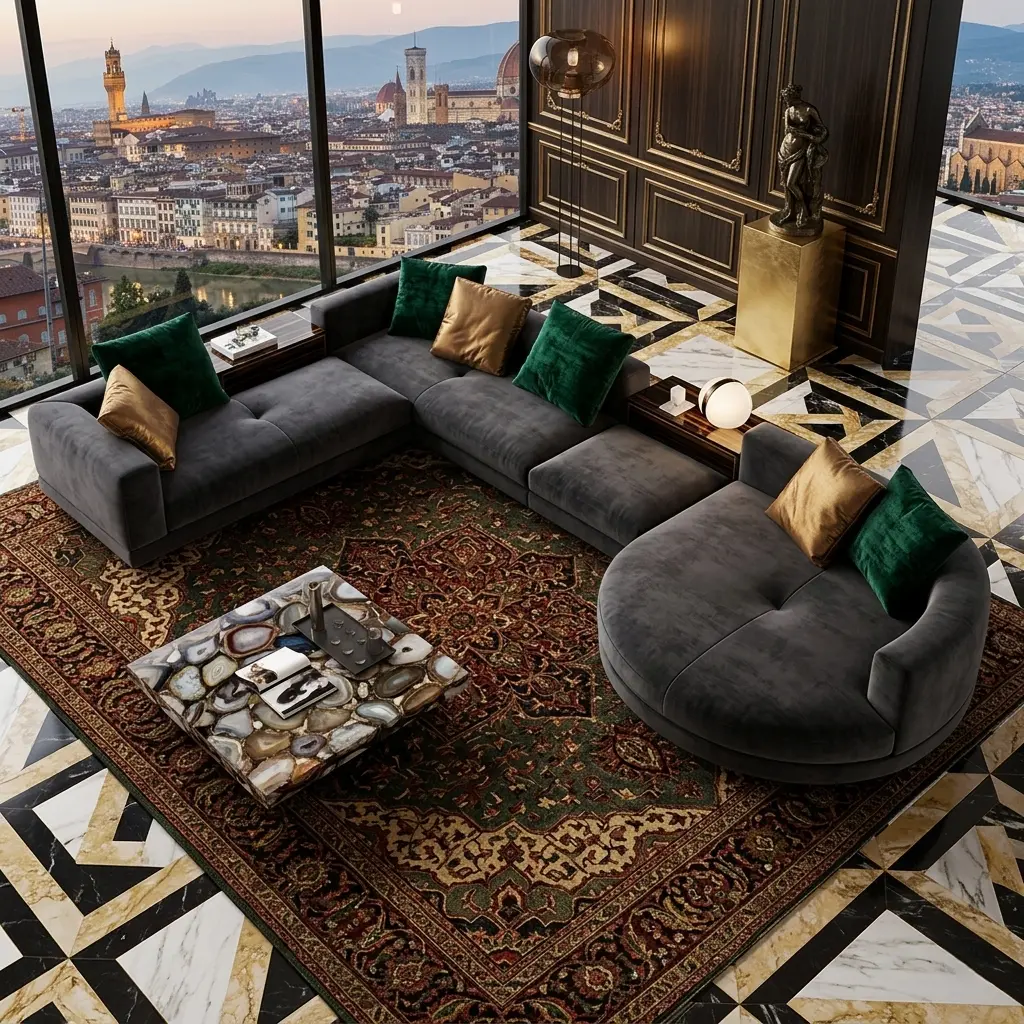 Azure Imperial Modular Sectional