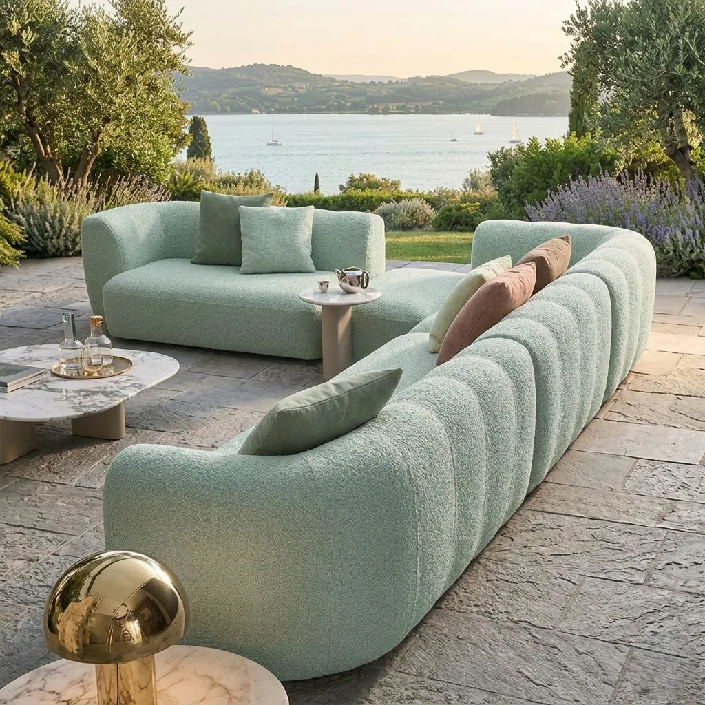 Boucle Modular Sectional Dubai