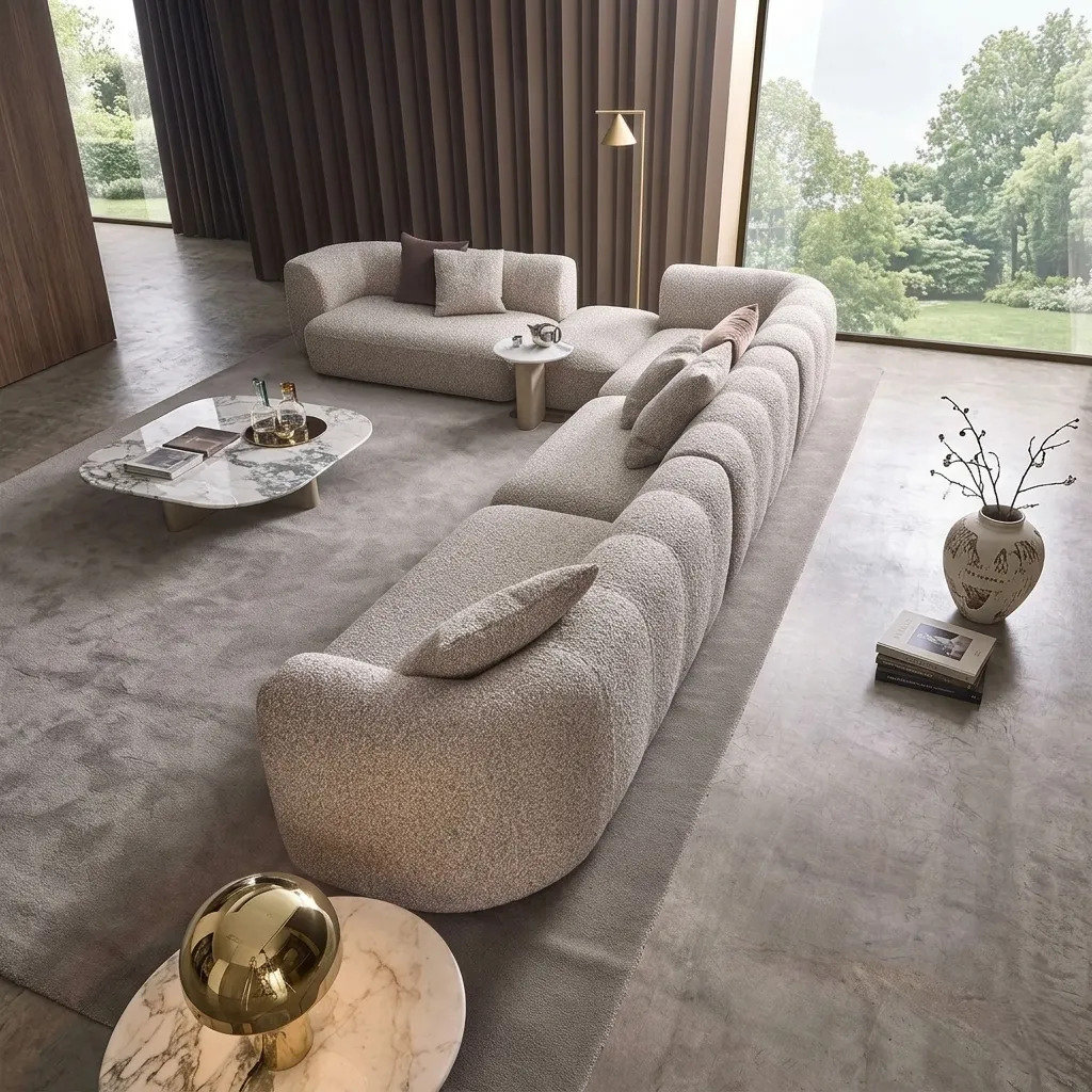 Boucle Modular Sectional Dubai