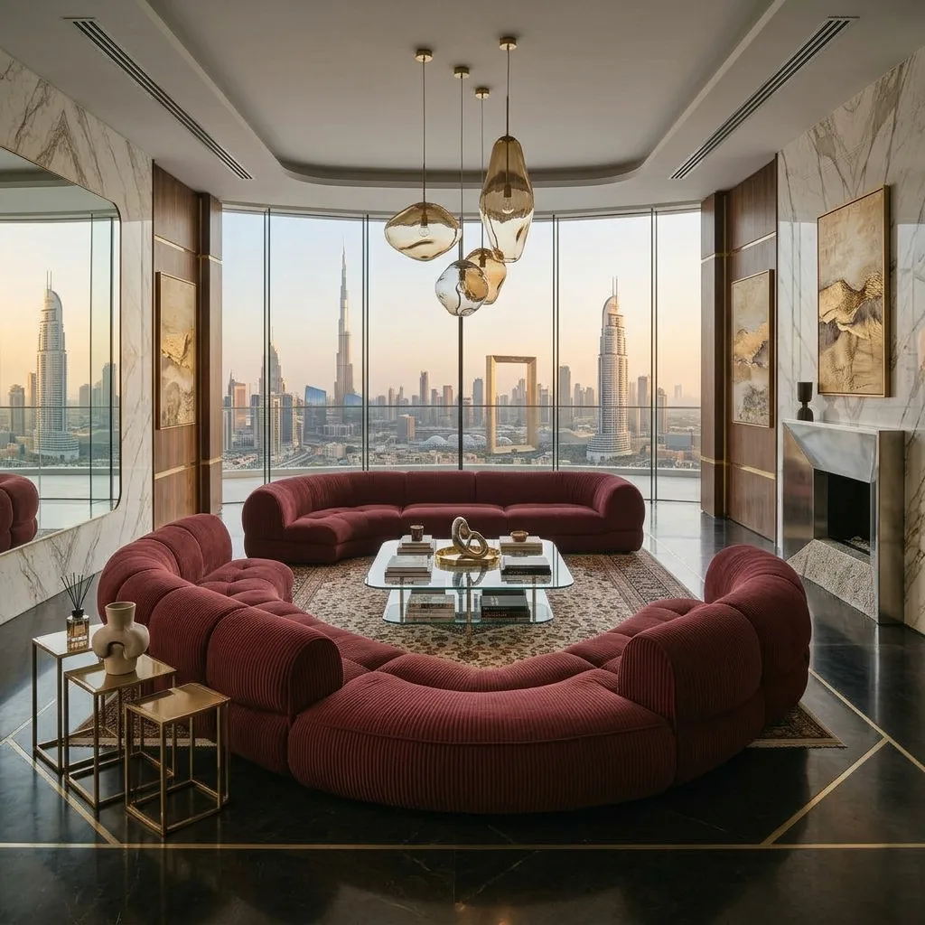 Emerald Green Modular Sofa Dubai
