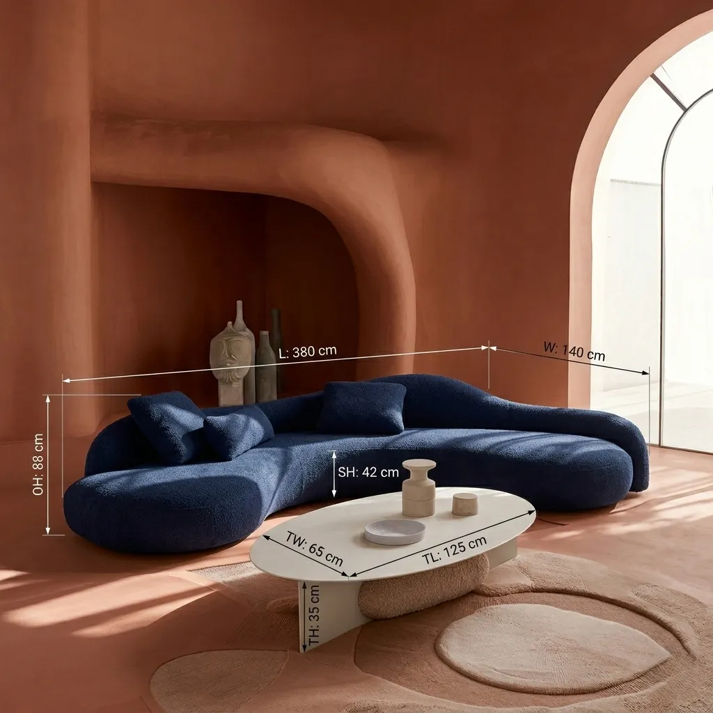 Luxury Curved Sectional Dubai