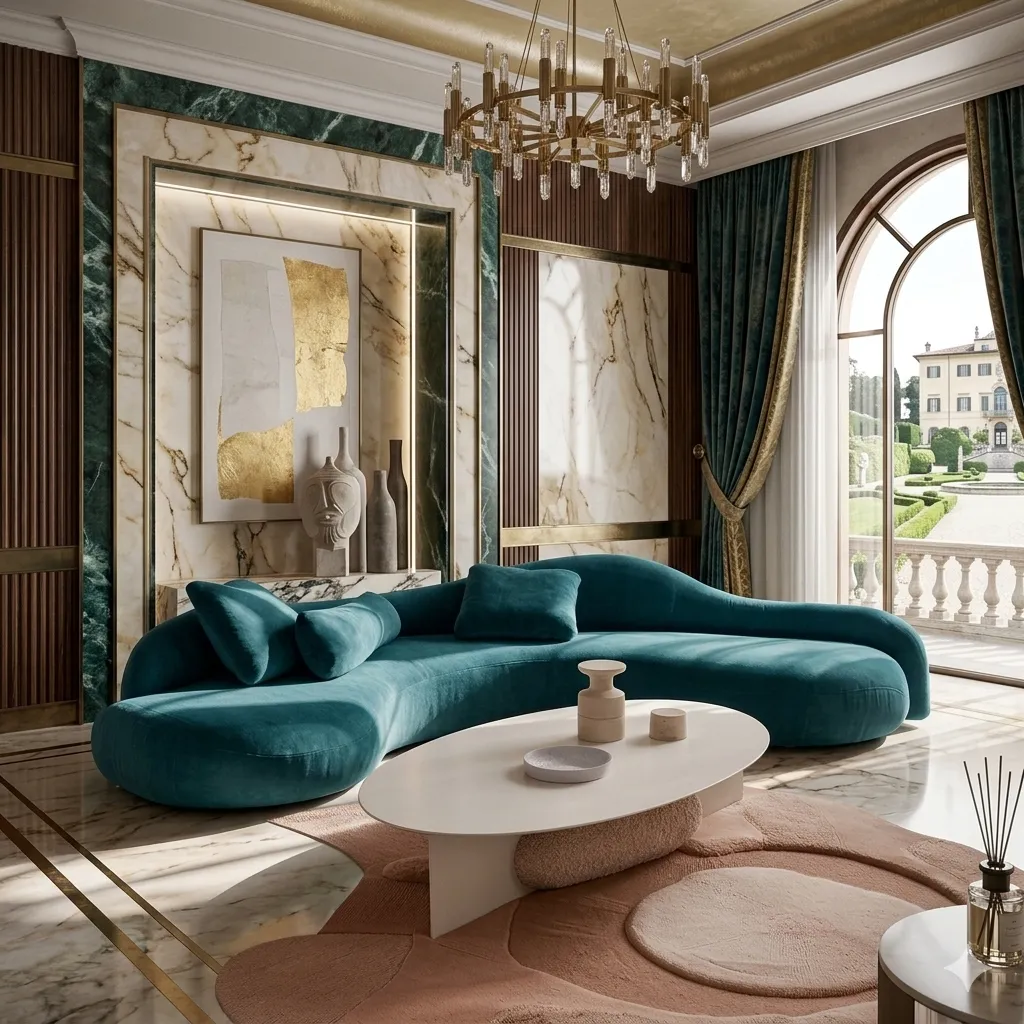 Luxury Curved Sectional Dubai