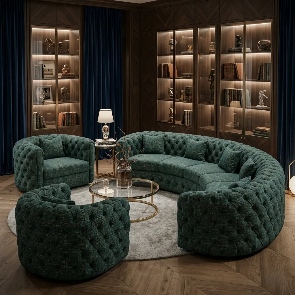 Modern Chesterfield Sofa Dubai