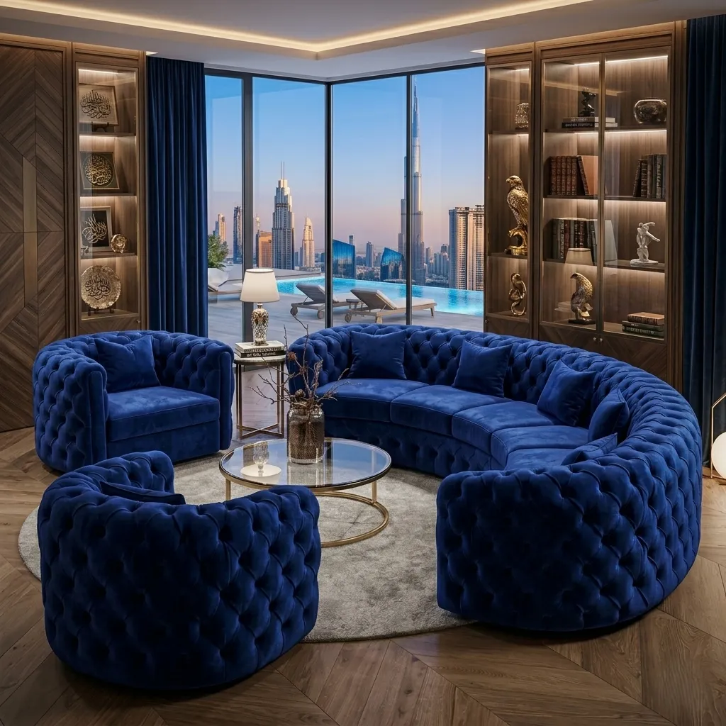 Modern Chesterfield Sofa Dubai